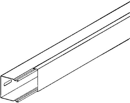 Installation duct 16 mm 30 mm 2000 mm LLK 16.030 W