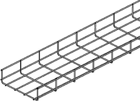 Mesh cable tray U-shape 60 mm 200 mm GR 60.200 E3