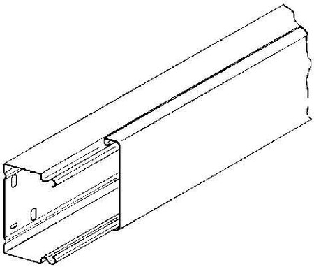 Installation duct 60 mm 100 mm 2000 mm LLK 60.100 E3