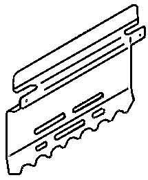 Coupler for installation duct 40 mm Steel LST 40