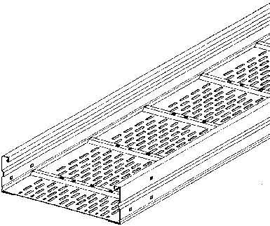 Cable tray/wide span cable tray 150 mm 500 mm WRL 150.500