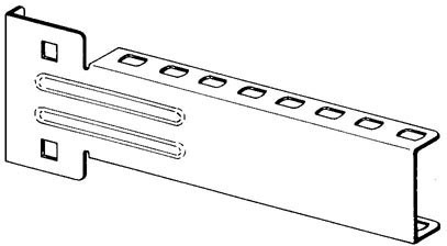 Bracket for cable support system 255 mm 73 mm KTUL 250