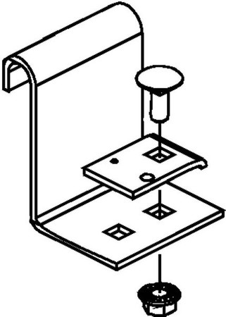 Mounting material for cable support system Steel Other KLAS 60