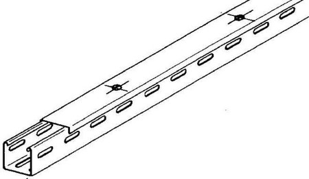 Cover for cable support system 75 mm RDV 75