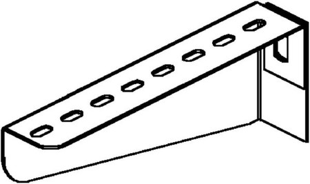 Bracket for cable support system 310 mm 80 mm KTAL 300