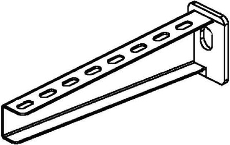 Bracket for cable support system 310 mm 65 mm KTA 300