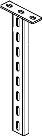 Ceiling profile for cable support system 300 mm HUF 50/300 E3