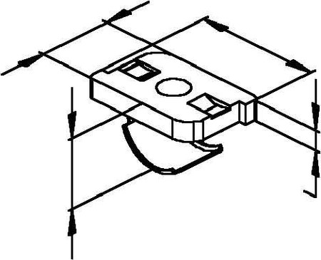 T-nut for channels Steel 6 GSF 0406