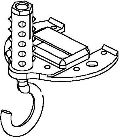 Junction box for ceiling luminaire With plug 225 HP