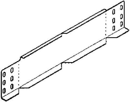 End piece for cable tray 85 mm 100 mm RAW 85.100 F