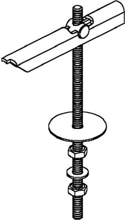 Toggle fixing Steel Galvanic/electrolytic zinc plated 222 D