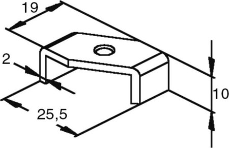 T-nut for channels Steel 5 GUE 405