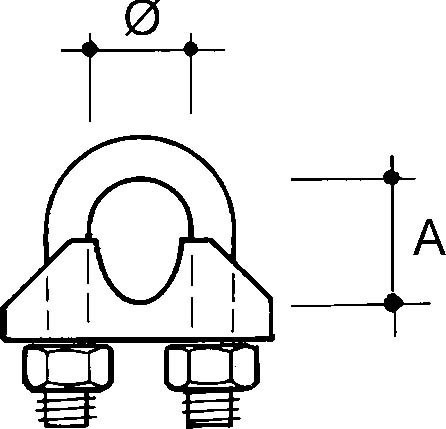 Metal cable 2 mm SSCWG-2