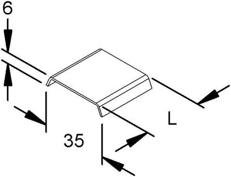 Shell for cable clamp Counter shell 8 mm 10 mm DRSU 8-10