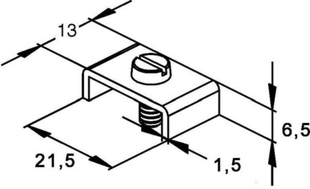 T-nut for channels Steel 4 GU 304/10