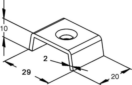 T-nut for channels Steel 5 GU 405