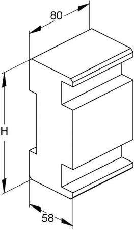 Saw kernel for wall duct 110 mm 61 mm GKSK 110