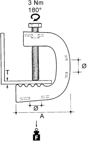 Screw clamp 10 mm YH-1021