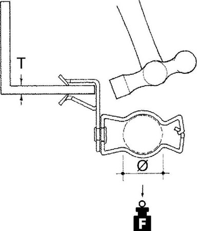 Fixing clamp Clamp Conduit/cable AH153-GM1926