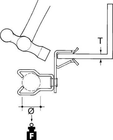 Fixing clamp Clamp Conduit/cable AH1420-JM1825