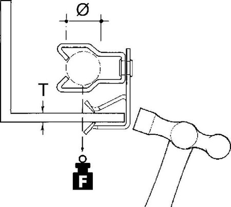 Fixing clamp Clamp Conduit/cable AH1420-JM1825R