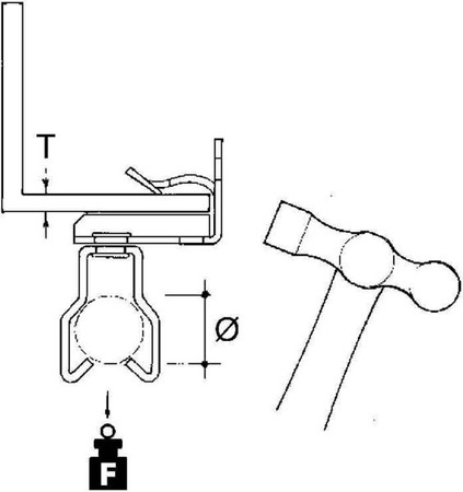 Fixing clamp Clamp Conduit/cable EH1420-JM2933