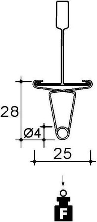 Fixing clamp Clamp Hole LH-2515