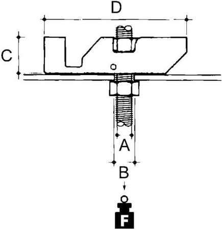 Toggle fixing Steel Hot dip galvanized With thread tap DTH-8T