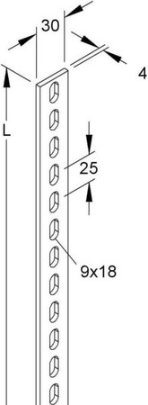 Installation strap 30 mm Steel Other GRTS 30/3 F