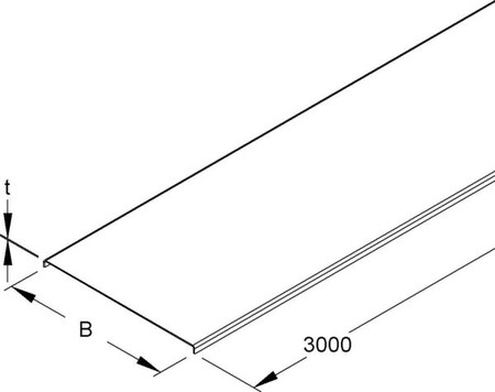 Cover for cable support system  RDS 100