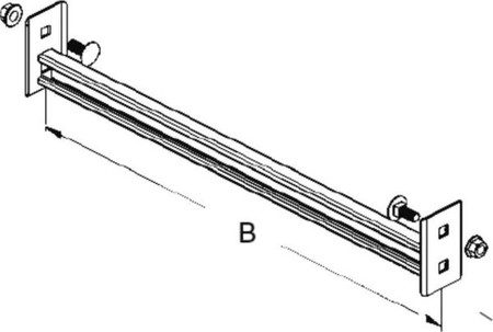 Rung for cable ladder 634 mm Steel Other SPC 86/600