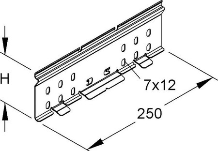 Connector for cable support system  RVC 85