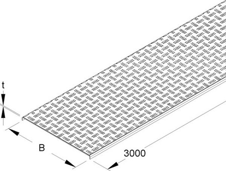 Cover for cable support system  RDSRSL 300