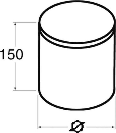 Fire partitioning Foam blocks Round BSS 90/50