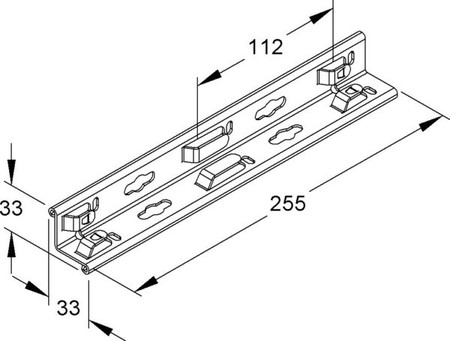 Connector for cable support system  GTVSW 250 V