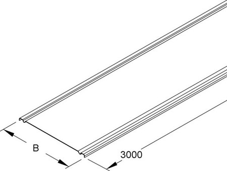 Cover for cable support system  GTD 100 S