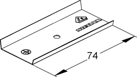 Coupler for installation duct 16 mm Other LST 16.030