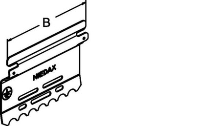 Coupler for installation duct 80 mm Steel LST 80