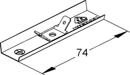 Coupler for installation duct 16 mm Other LSTA 16.016