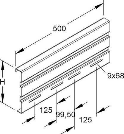 Connector for cable support system  WSV 200.500