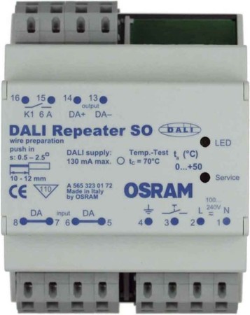 Lighting control system component  DALI REP SO/100-240 FS1