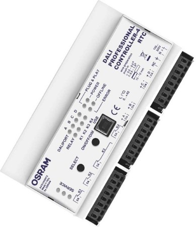 Lighting control system component  DALI PRO CONT-4RTC