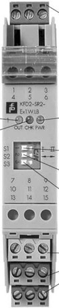 NAMUR switching amplifier Active 207 V 45 Hz 103375