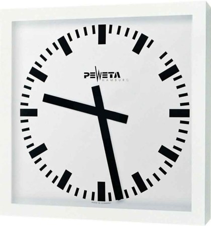 Wall clock Sub-clock Analogue, bars 81.370.421