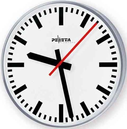 Wall clock Quartz clock, battery operated 41.250.421