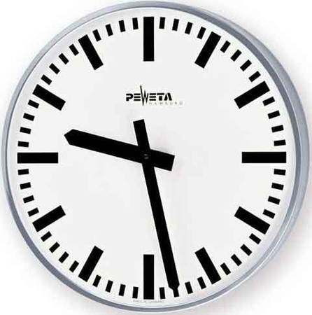 Wall clock Sub-clock Analogue, bars Glass 71.250.321