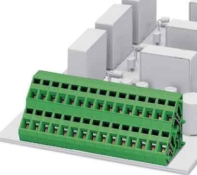 Feed-through terminal block 0.2 mm² 0.2 mm² 0.2 mm² 1704402