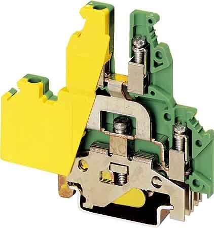 Ground terminal block 0.2 mm² 0.2 mm² 3007123