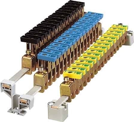 Busbar terminal 3 mm 10 mm Flat rail 0424013