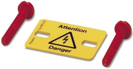 Warning/signing plate Plastic 1004128